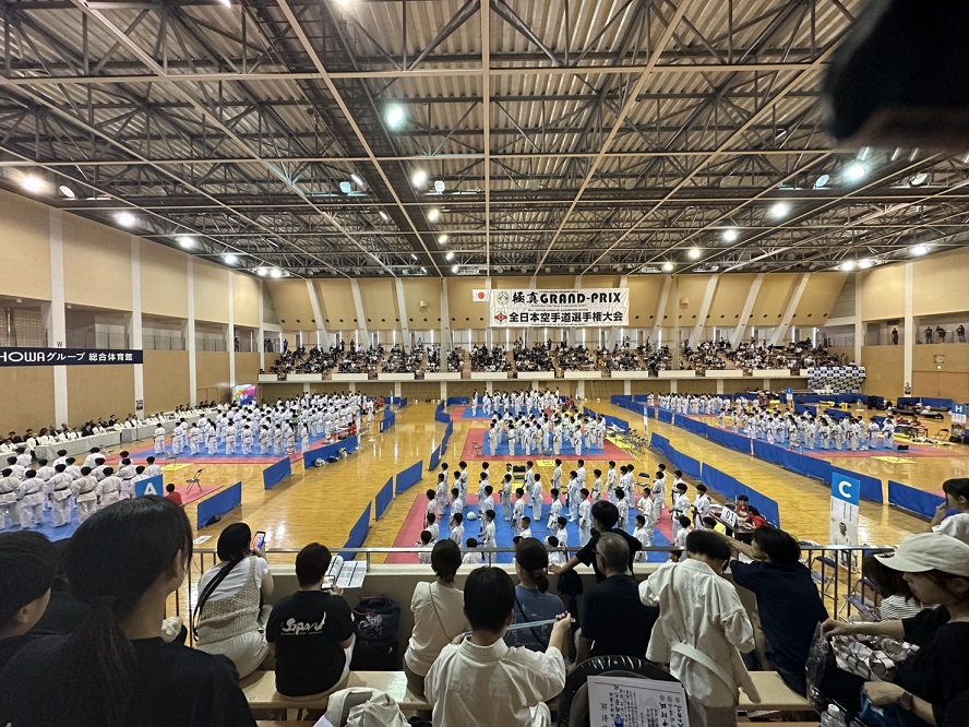 No.1096 第7回全日本空手道選手権大会 鬼北・野村道場ご報告